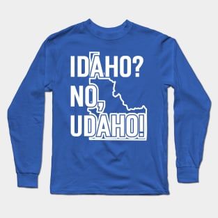 Idaho? No, Udaho v2 Long Sleeve T-Shirt